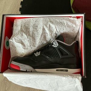 Jordan Black and Red Sneakers